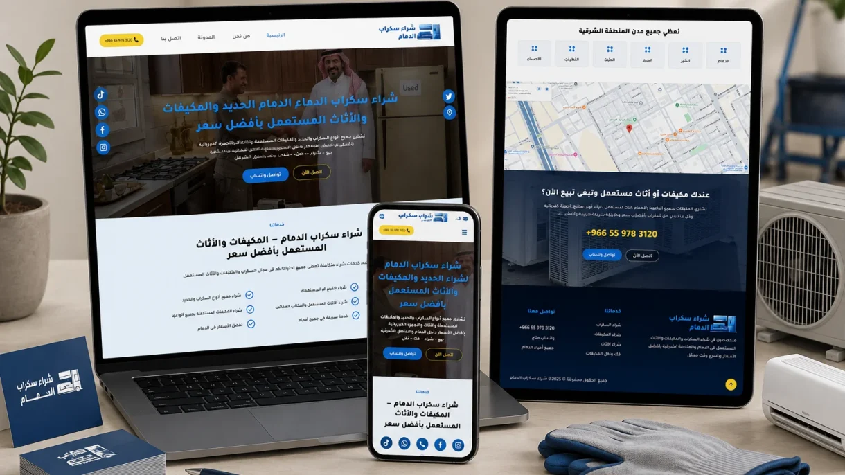 dammam-metals-wordpress-industrial-website-mockup