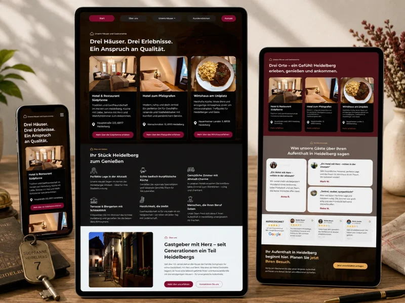 hotel-restaurant-sudpfanne-heidelberg-wordpress-website-mockup-mohammad-hasan